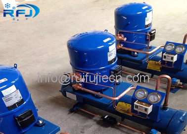comprar Condensador refrigerado por agua del color azul, unidad hermética MT80/WN10H-MT160/WN15H del condensador del compresor de Maneurop online manufacture