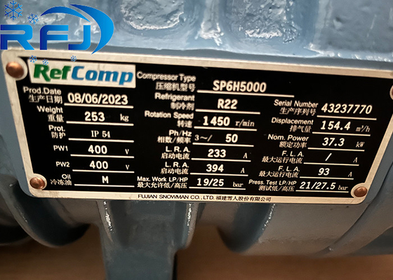 comprar RefComp Compresor semieermético SP6H5000 Nuevo original online manufacture