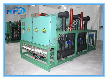 comprar Unidad de condensación refrescada aire de alta temperatura para el congelador de ráfaga, estante del compresor de tres tornillos online manufacture