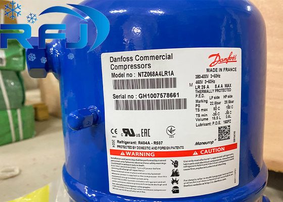 comprar Compresor de refrigeración con pistón Maneurop NTZ068A4LR1A Refrigerante R404a-R507 online manufacture
