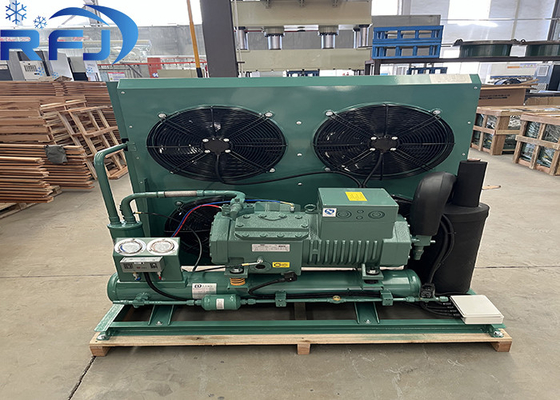 comprar Unidad de condensación semihermética a baja temperatura refrigerada por aire de 2 CV para sistemas de refrigeración online manufacture