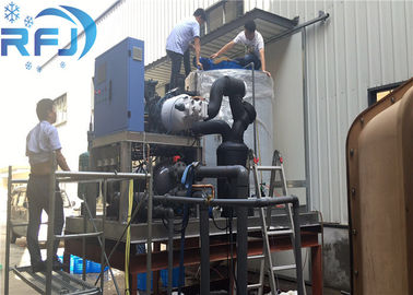 comprar bloque de hielo industrial 14kw que hace la máquina, máquina clara 380V/50Hz del fabricante del bloque de hielo online manufacture