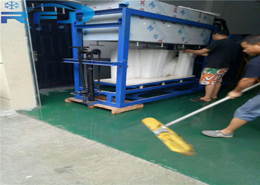 comprar 3 -10 toneladas de fabricante de hielo industrial, forman escamas máquina de hacer hielo para la industria del agua de mar online manufacture