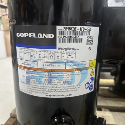comprar ZB95KQE-TFD-551 Copeland Scroll 13HP Compresor de refrigerante original online manufacture