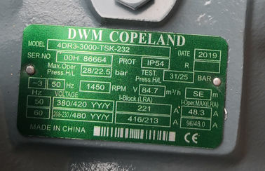comprar Compresor semi hermético R22 4DR3-3000-TSK-232 30HP de la refrigeración de Copeland DWN online manufacture