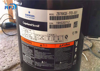 comprar Compresor inmóvil ZB26KQE-TFD-558 de la voluta de la refrigeración de R410A 3.5HP online manufacture