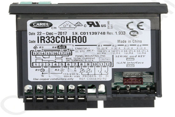 comprar regulador Carel IR33C0HR00 de la humedad de la temperatura de 8A CCC online manufacture