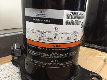 compresor industrial de la refrigeración 2HP, compresor ZB15KQE-TFD-558 de la voluta de la CA