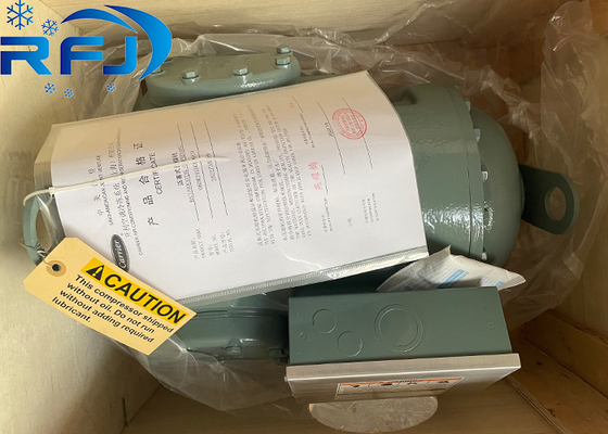 Verde Grey Color de la baja temperatura 06ER099 Carlyle Semi Hermetic Compressor 30HP 50Hz