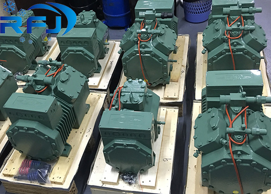 Cilindro semi hermético 4 del compresor 12HP de la refrigeración de Bitzer 4NES 14Y