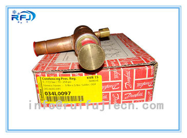 Modelo de condensación KVRseries KVR35 034L0100 R22/R134A/R507 del regulador de presión de la refrigeración de la planta de aire acondicionado