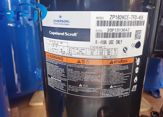 Compresor Copeland Scroll ZP182KCE-TFD-455 para la industria HVAC