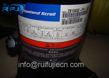 la unidad ZB15KQE-TFD-558 del condensador de 2HP R404 Bitzer fácil desmontar/instala