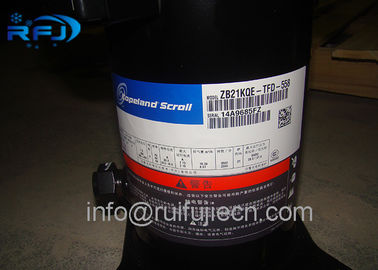 Compresor de poco ruido 3HP 380V/50Hz R404A de la voluta de ZB21KQE-TFD-524 Copeland