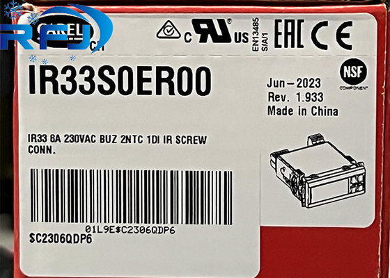 Control de temperatura con tornillo Carel de la serie IR33 IR33S0ER00