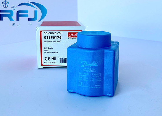 018F6176 Danfoss bobina de solenoide 220/230V 50Hz 12W 100% original