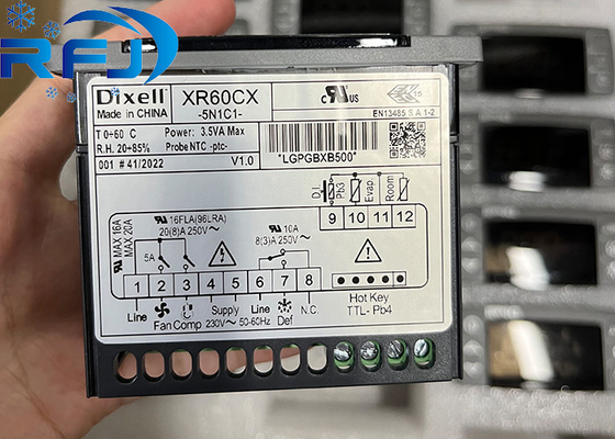Control de temperatura digital de XR60CX-5N1C1 Dixell 230V 3,5VA máximo