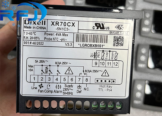Control de temperatura digital de la serie Dixell XR XR70CX-5N1C3