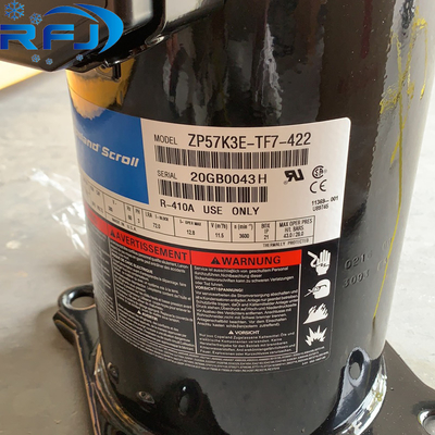 Copeland ZP57K3E-TF7-422 ZP Serie de compressor de rollo de baja temperatura