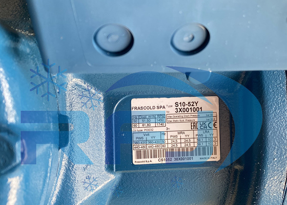 S10-52Y Compresores semihérmicos Compresor de refrigeración R134a 380~420V-3-50Hz 440~480V-3-60Hz