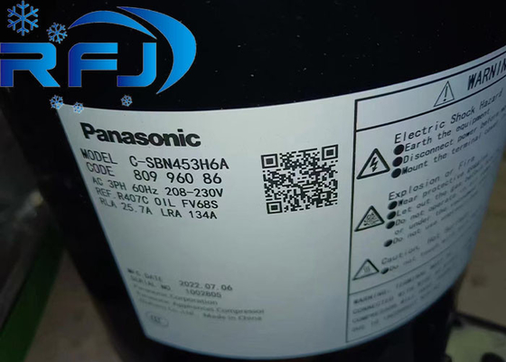 Refrigerante para compresores de rollo de Panasonic de alta eficiencia C-SBN453H6A R407C