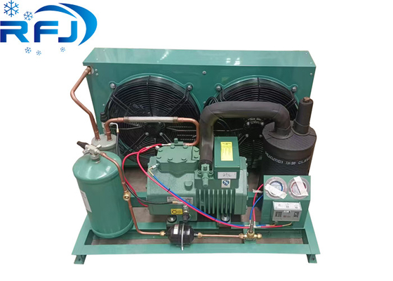 Unidad de condensación de refrigeración de pistón refrigerada por aire de 1 a 70 CV R404A R22 R134a R507