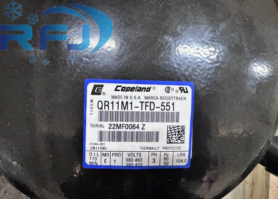 Copeland QR11M1-TFD-551 Compresor de pistón R22 Refrigerante