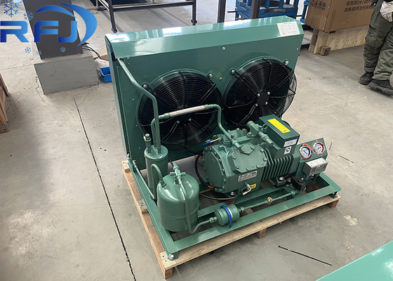 220-240V/1PH/50Hz Voltado 2HP Unidad de condensación a baja temperatura refrigerada por aire semicerrada para refrigeración comercial