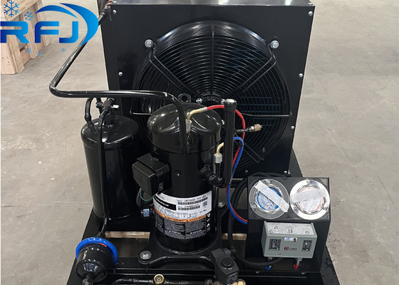 Unidad de refrigeración por aire de vórtice de tipo abierto de 2 HP ZB15 para una temperatura aplicable de 10 -15 °C y una potencia del condensador de 1 * 60 - 2 * 60