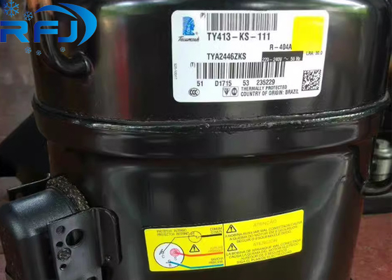 220-240V 1PH 50Hz Compresor de refrigeración TYA2446ZKS con carga de aceite de 525,3 cc y diseño de pistón hermético
