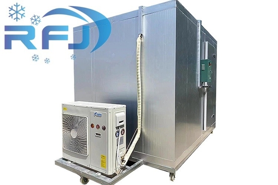 Sala de frío industrial flexible para almacenamiento a temperatura controlada