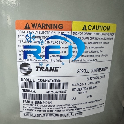Los compressores de tipo trane Tandem de tipo 380V-3PH-60Hz