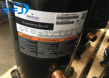 Compresor hermético 13HP R22 ZR160KC-TFD-522 11300 W de la voluta de Copeland de la refrigeración