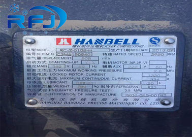 Aprobación del CE del control de volumen de la precisión del compresor del tornillo de RC2-510B Hanbell
