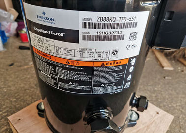 Compresor 12HP de la voluta de R22 Copeland 3 acero inoxidable de la corriente ALTERNA de la fase ZB88KQ-TFD-551