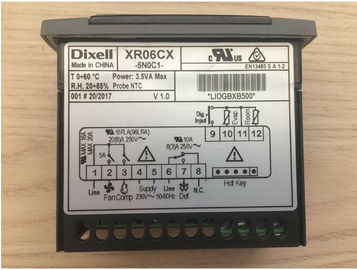 Reguladores de temperatura inteligentes de Dixell Digital XR06CX-5N0C1 para el equipo de enfriamiento