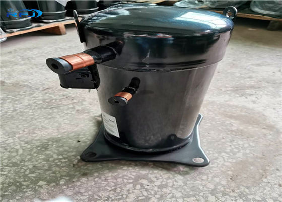 Color negro soldado compresor hermético de la voluta de la refrigeración de la conexión ZR81KCE-TFD-422