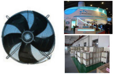 Motor de fan axial del condensador del refrigerador del acero inoxidable con 4/6 de los polos